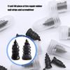 60Pcs Heavy Duty Tire Repair Rubber Nails And Screwdriver Set Suitable For Automobile Motorcycle Leakage Emergency Fix