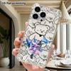 Phone Case: 2D flat suitable for iPhone 18 17 16 15 14 13 Pro, transparent four corner shockproof protective case, Silver Wolf, Christmas and Hallowee