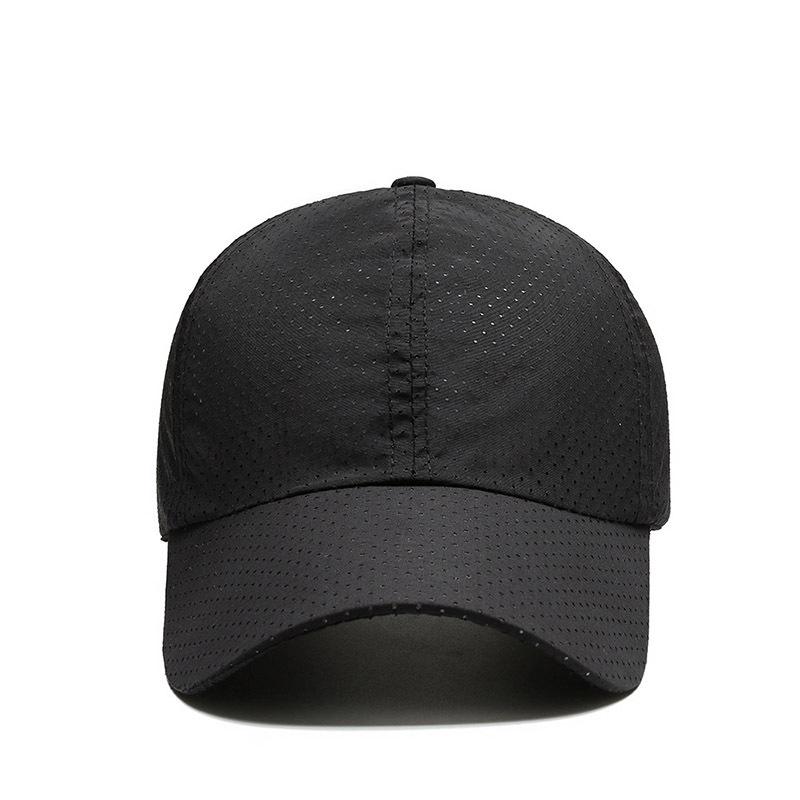 Hollow Mesh Baseball Cap For Men Summer Quick-Drying Breathable Sun Visors UV Protection Beach Hat Outdoor Sport Tennis Golf Cap Hip Hop Hats