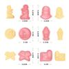 Eid Mubarak Biscuit Mold Ramadan Kareem Decoration Cookie Cutter Set 2024 Islamic Muslim Festival Party Supplies Baking Tools