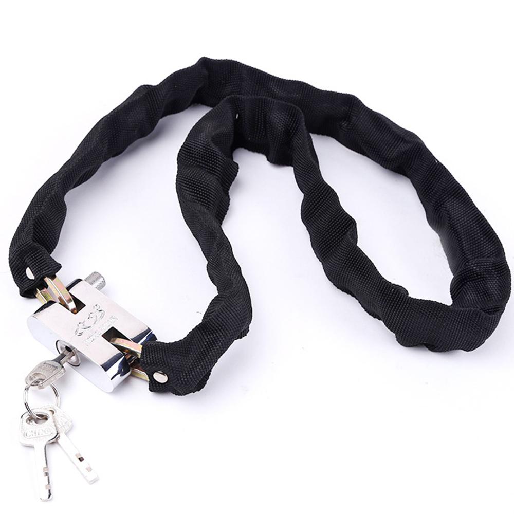 Bike Metal Cycling Security Anti-theft Heavy Duty Padlock Chain Lock Bike Accessories Bicycle Lock
