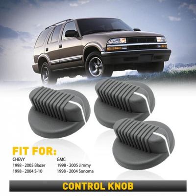 3x For 98-05 S10 Truck Pickup Chevy Blazer GMC Jimmy Heater Climate Control Knob