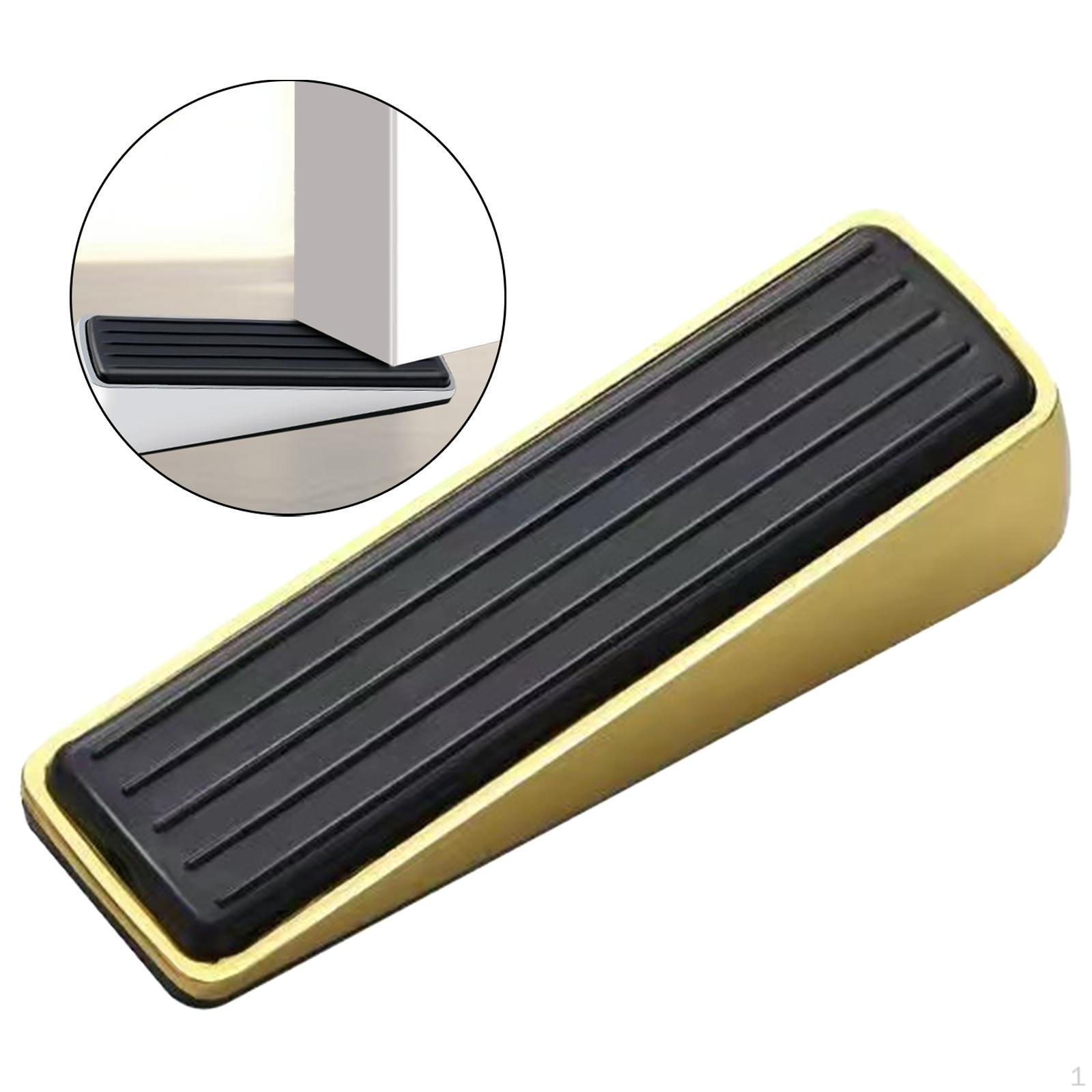 

Дверной упор, держатель для пола, ковра, прочный, нескользящий упор, клин для кухни, для дома, Gold