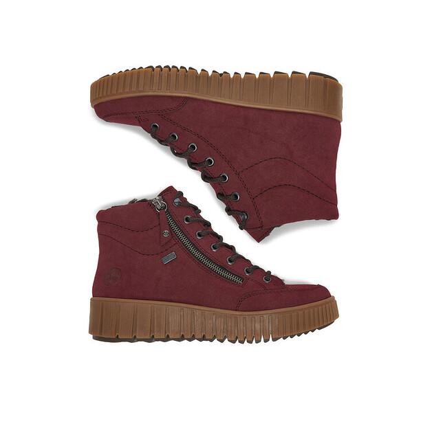 Ботильоны Rieker CEO-Y6104-35 бордового цвета