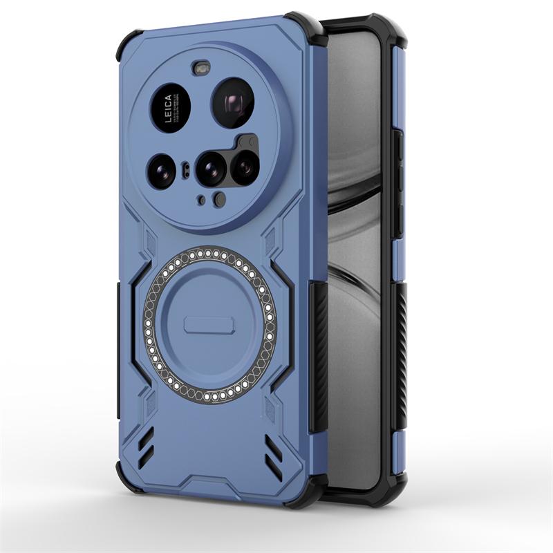 For Xiaomi 15 Ultra Case For Xiaomi 15 Ultra Anti-knock Magnetic Adsorption Wireless Charge Back Cover For Xiaomi 15 Ultra Case