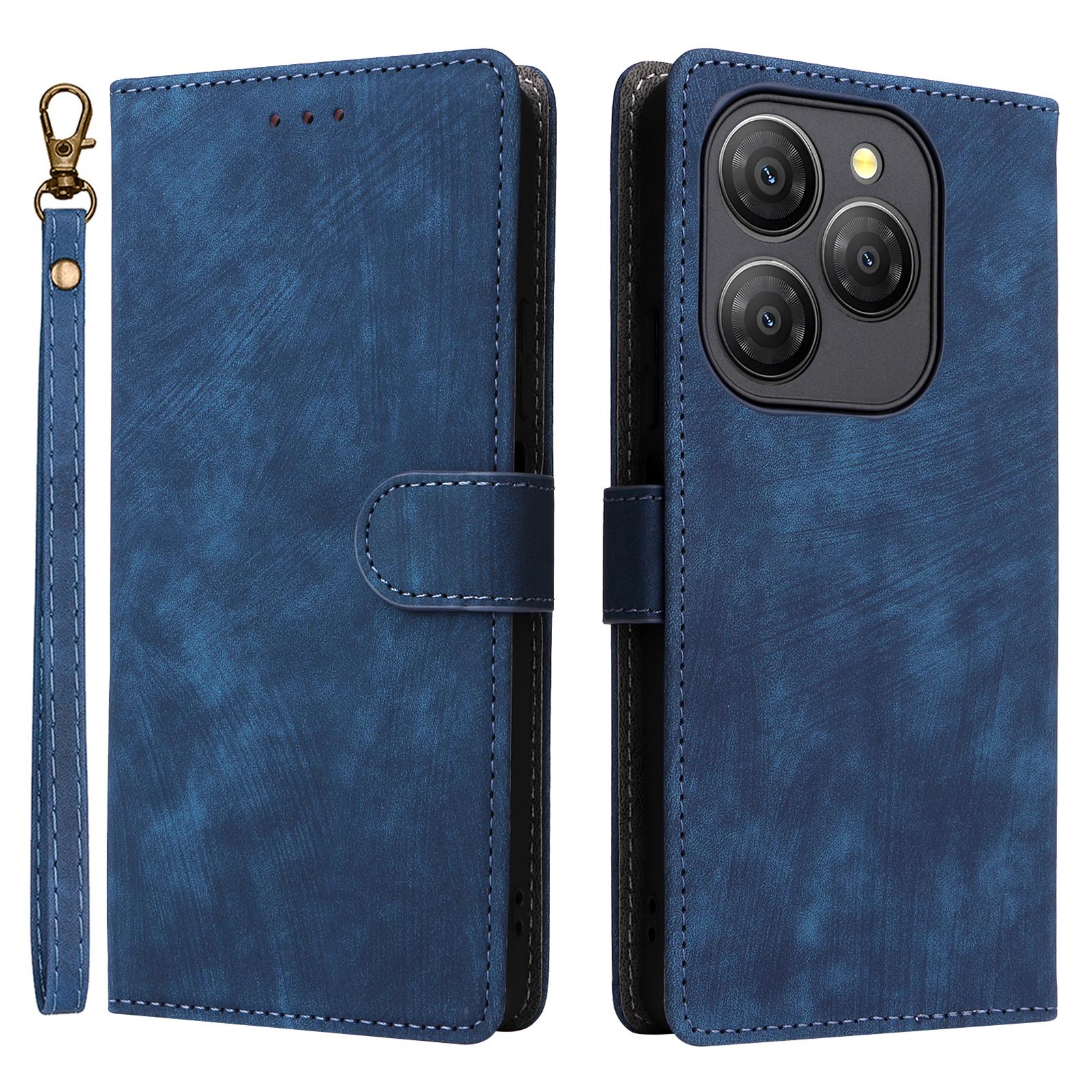 

Для Blackview Shark 9 5G Чехол-кошелек с RFID-блокировкой Чехол-подставка из ПУ кожи с окошком Brown