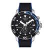Tissot Men's Seastar 1000 Chronograph Watch, Black Dial, Fabric Strap, T1204171705103 [Official Import]