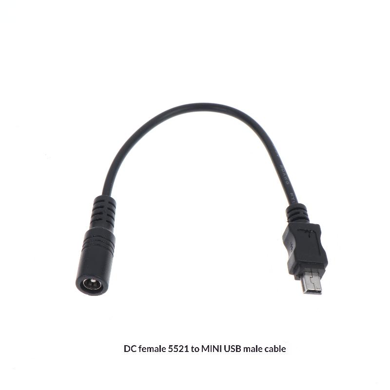 5.5X2.1Mm Dc Power Adapter Cable Dc Female To Type C Micro Mini Usb Male Connector Cord For Electronic Device Power Supply