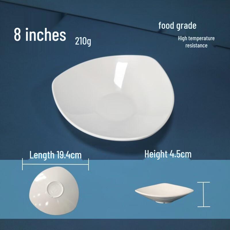 

777 Melamine Triangle Plate