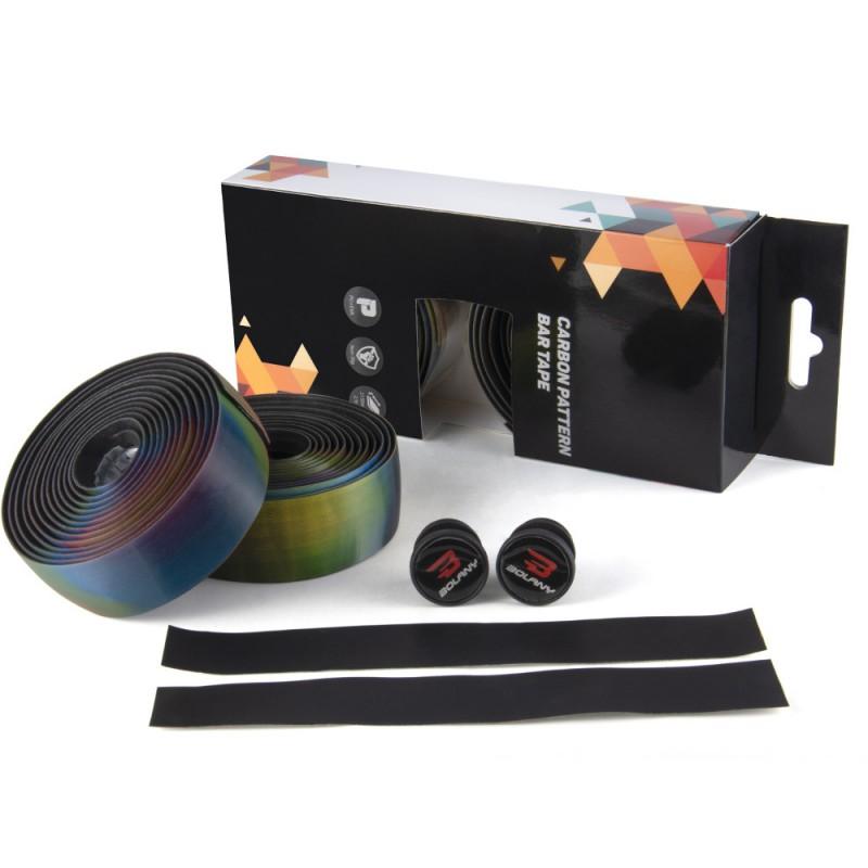 VIARON 5D Gradient Handlebar Tape Road Bike PU Wrap Shock Absorbing Sweatproof Grip