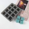 Silicone Fondant Molds Square Cube Shape Handmade DIY Soap Resin Crafts Cake Decorating Tools for Kitchen Durable Baking