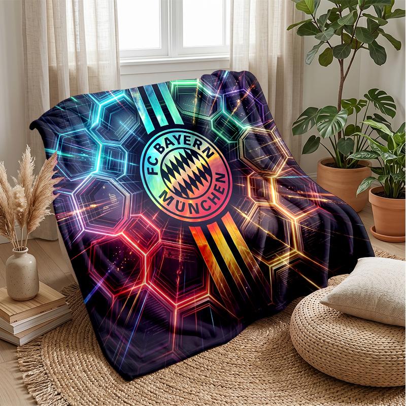 Bayern Munich Theme blanket Soft Flannel Blanket Plush Throw Blanket Cozy Sofa Bed Blanket for Home Decor