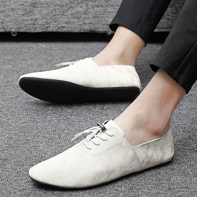 Leather Men Shoes Casual Oxford Shoes Luxury Formal Mens Loafers Moccasins Italian Breathable Men Driving Shoes Soft Lightweight
