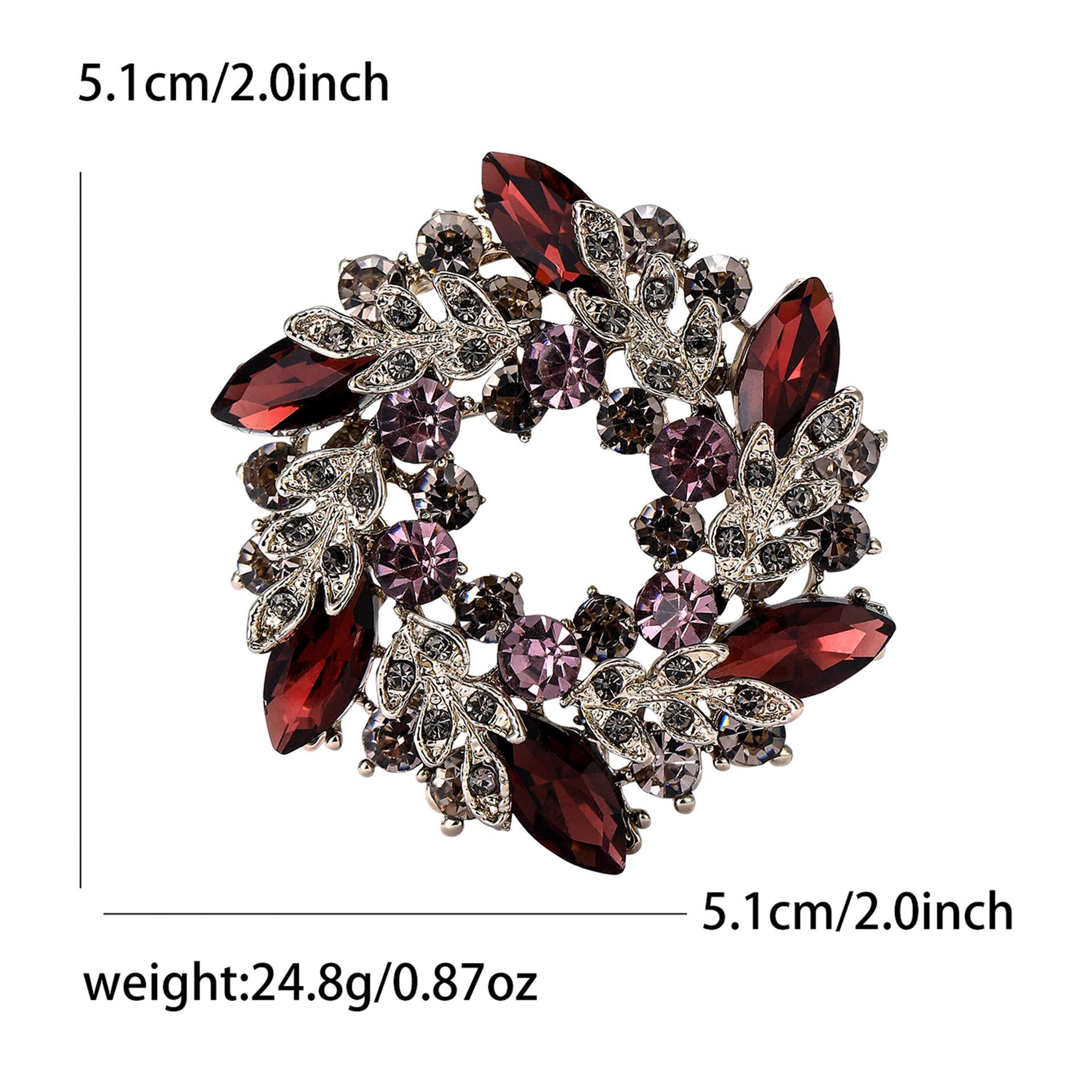 Брошь «Баухиния», женский темперамент, хрустальная гирлянда, корсажный свитер, кардиган, булавка для костюма, аксессуары, препятствующие освещению