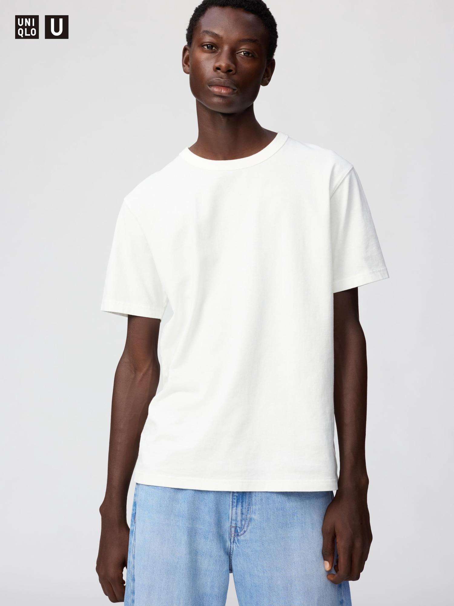 

Футболка Uniqlo Japan с круглым вырезом и коротким рукавом 00 WHITE/XS