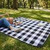 Picnic Blanket Waterproofing Sand Proof Extra Large Foldable Portable Outdoor Camping Mat for Park Yard Lawn Garden