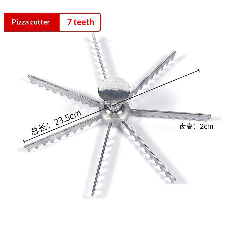 Aluminum Alloy Pizza Slicer Sharp Blades Food Grade Material For Home Kitchen Baking Pizza Making
