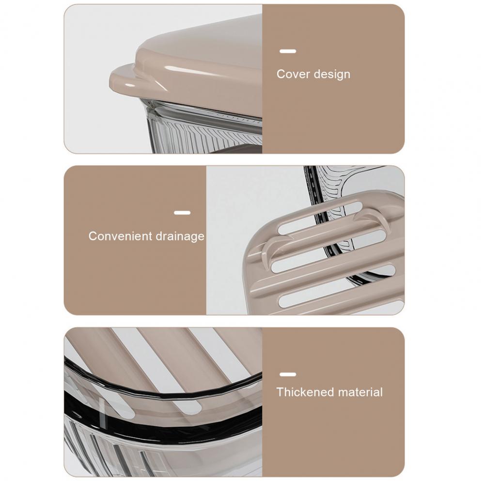 10*8cm Badezimmer Seifenschale Wandmontiert Schräg Transparent Schnelle Entwässerung Stabil Hotel Küche Seifenschale Halter Seifen Organizer Etui