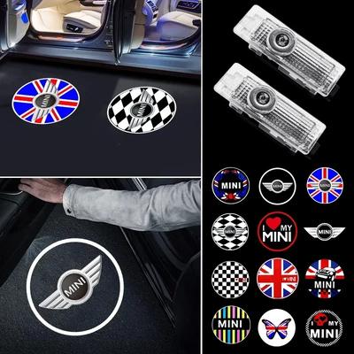 2 ks Pro BMW MINI Cooper One S JCW R56 R55 R53 F55 F56 R57 R60 Vítecí světla do dveří auta HD LED Laserový projektor Světla Příslušenství