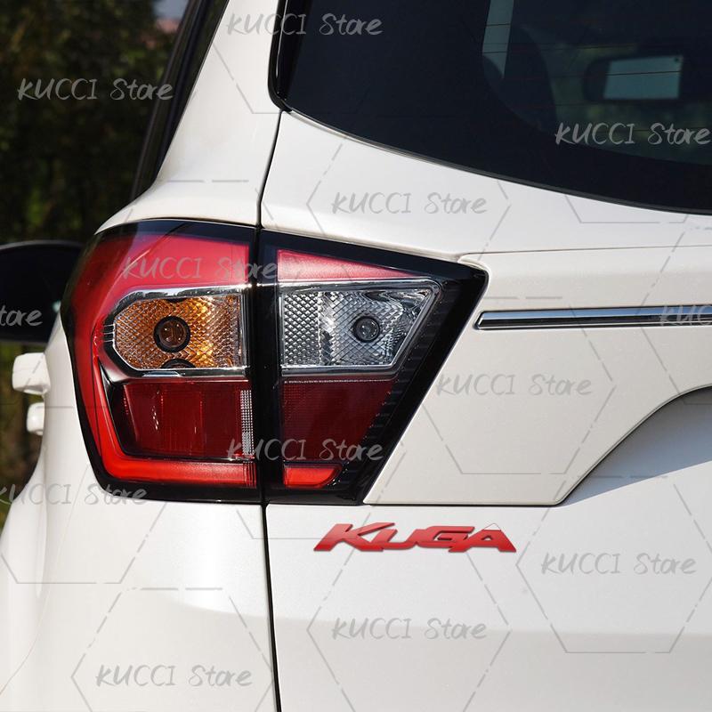 3D Car Sticker For Kuga Logo Lettering MK2 MK3 MK5 MK4 Hybrid Metal Emblem Badge Decals Decorative Accessories