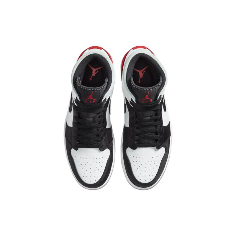 Jordan 1 Mid SE Red Black Toe Jordan 852542-100