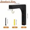 Wooden Wall Hook for Indoor Plant Hanging and Storage