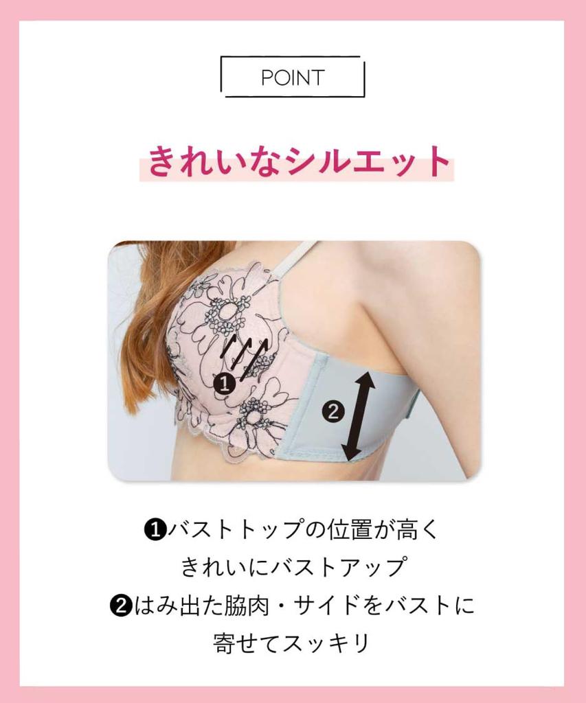 Amphi Personalized High Back Fits Plus C75 Bra, Design, Sides, Smoothing, A-G Cups, Sizes, [stylist 4U] Bra, BOG306, Women's, White,