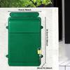 Lightweight And Portable Wall-mounted , Ideal for Newspapers, Envelopes Outdoor Use.