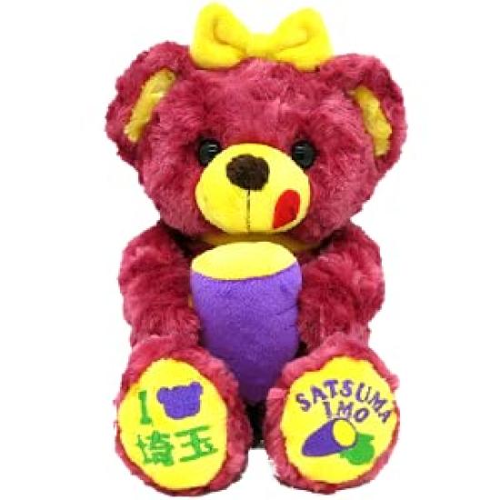 

Местный Медведь Сайтама Медведь Сладкий Картофель Сайтама 3 Плюшевая Игрушка S Ограниченный Сайтама Медведь Сладкий Картофель Фудзини Макото