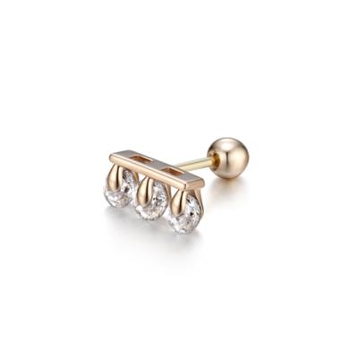 CRANNE 14K Cubic Piercing C24PG032