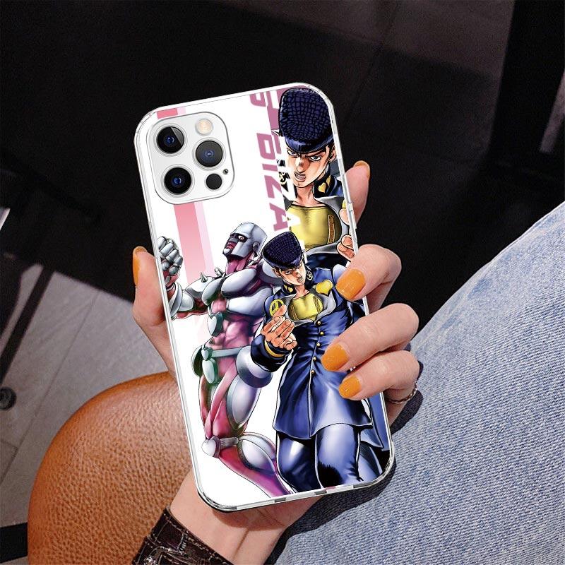 JoJo Bizarre Adventure Anime Phone Case For iPhone 17 Air 16 Pro Max 16E 15 + 14 Plus 11 12 13 Mini 7 8 SE Gift Print Cover Fund