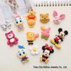 Cartoon Winnie the Pooh & Mickey Series DIY Phone Case, Hair Clip, Crocs, Fridge Magnet Accessories