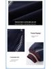 Men's Retro Baseball Cotton Jacket - Winter College Style Woolen Outerwear
