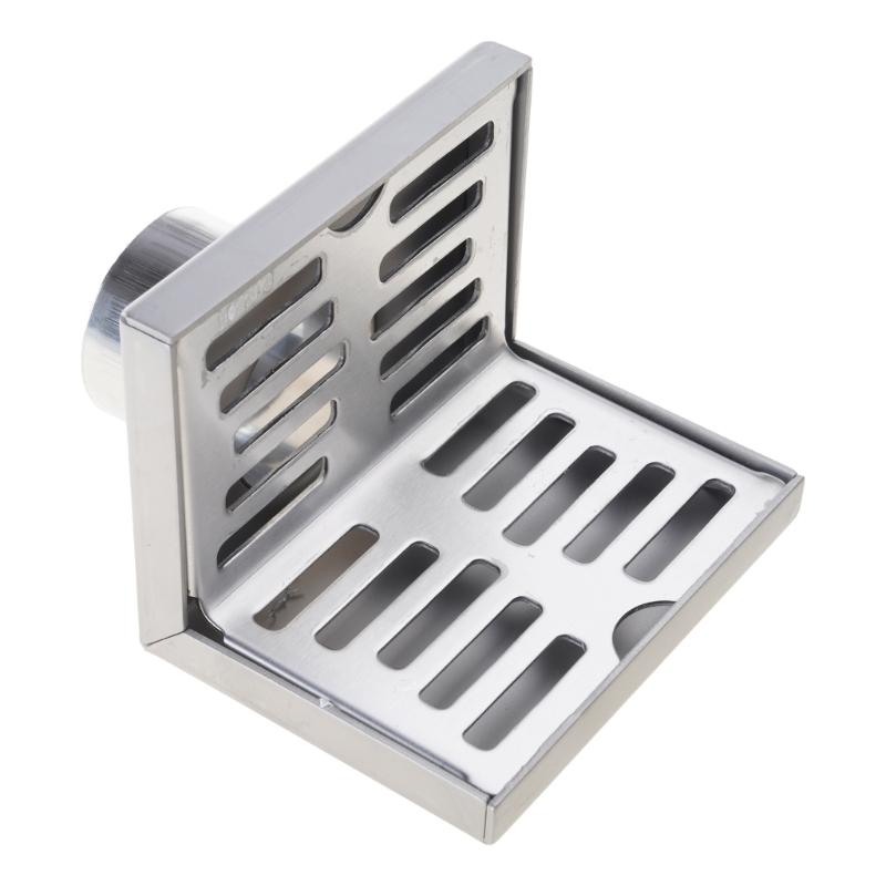 Tile Insert Floor Drainer Square Corner Floor Drain Wall Corner Floor Drain