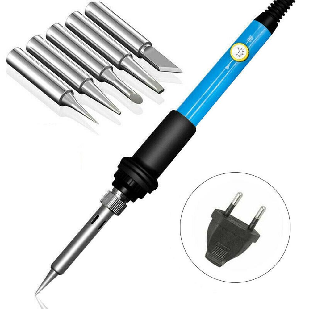 Soldering Iron 60W Adjustable Electric Temperature Welding Soldering Iron Tool 8 in Kit 220V Xisheep Home Decor Items Tools Home Improvement Red for St.Patricks Day Soldering Iron 60W Adjustable Electric Temperature Welding Soldering Iron Tool 8 in Kit 220V Xisheep Home Decor Items Tools Home Improvement Red for St.Patricks Day