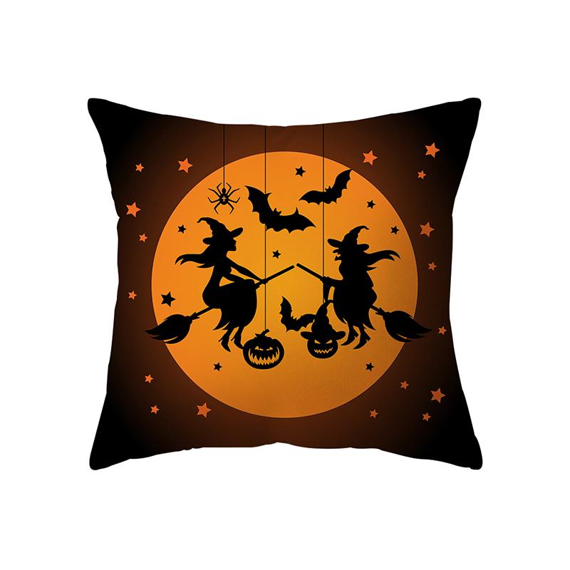 Pumpkin Collection Halloween Theme Pillow Cover Sofa Cushion  Holiday Gift Party Decoration Home Decor