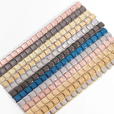 Popular Modular Titanium Steel Bracelet - Stylish DIY Accessory for Youth Parties
