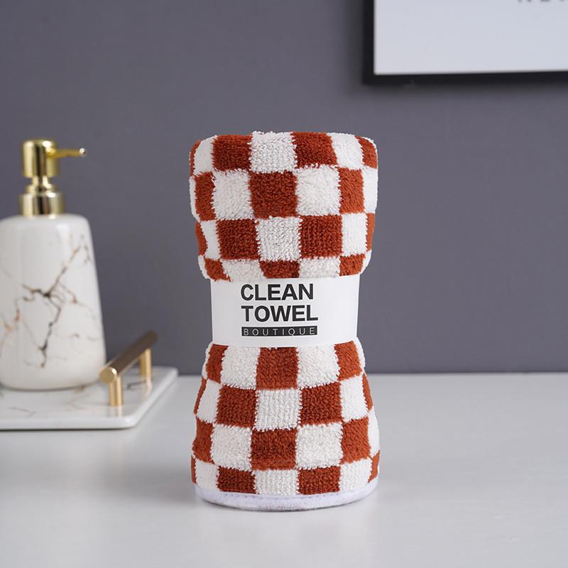 Coral Fleece Face Towel For Home Use Thick Absorbent Soft Adults Gift Collection