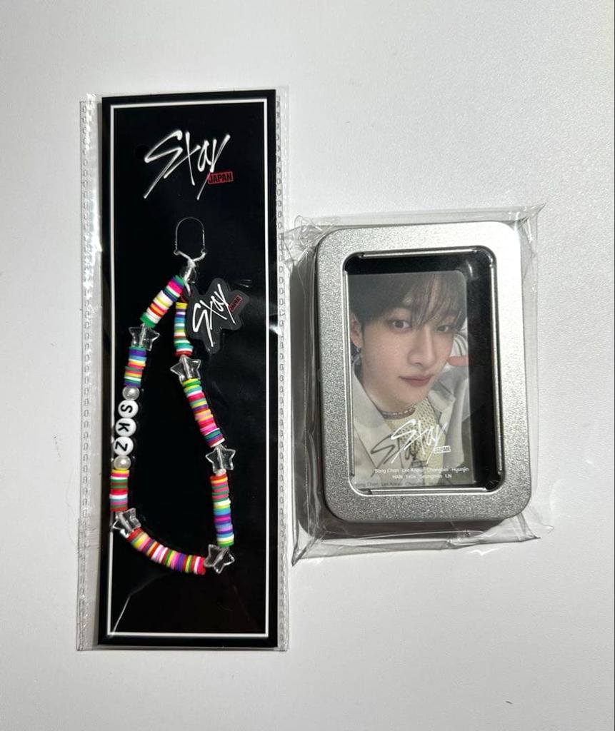 [GEBRAUCHT] Stray Kids JAPAN FC Verlängerungsbonus: Armband, Sammelkartenhülle