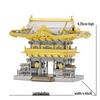 3D Metal Puzzle Architecture Series: Eiffel Tower, Lighthouse, White House, Sleeping Beauty Castle Assembly Model Birthday Gift.