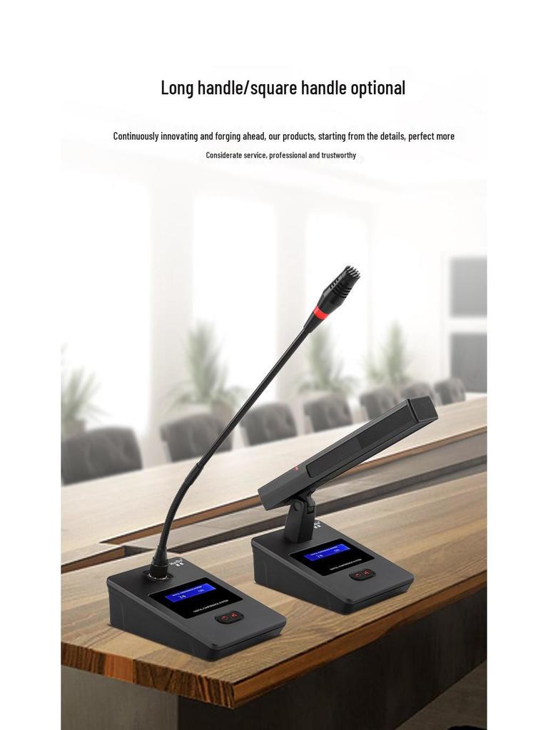 HuiDu HD-830M Wired Digital Conference Tabletop Gooseneck Microphone