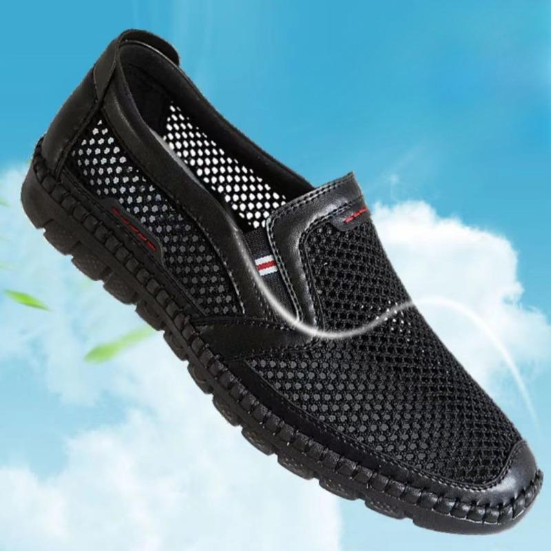 Men Shoes Mesh Sneakers 2025 Summer Breathable Light Mens Casual Shoes Walking Footwear Loafer Tenis Masculino Zapatillas Hombre