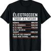 Humor Electrician Hourly Rate Occupation Profession T Shirt Vintage Washed Unisex Graphic Slightly Streetwear Comfortable Soft