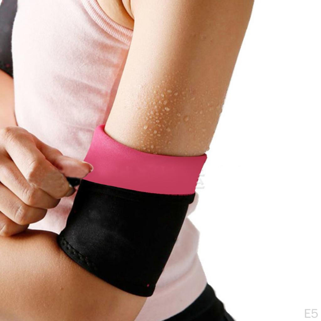 1 Pair Armbands Arm Shaper Wraps Belts Bands for , Lose Fat & Cellulite, Heat Maximizing