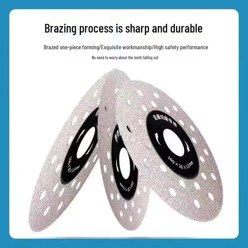 Diamond Ultra-Thin Sintered Stone Cutting Disc: Trimming, Grinding, Chamfering Tile Wheel - No Chipping