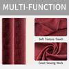 2025New Blackout Curtains with Eyelets for Bedroom, Sunshade Curtains, Thick Curtains