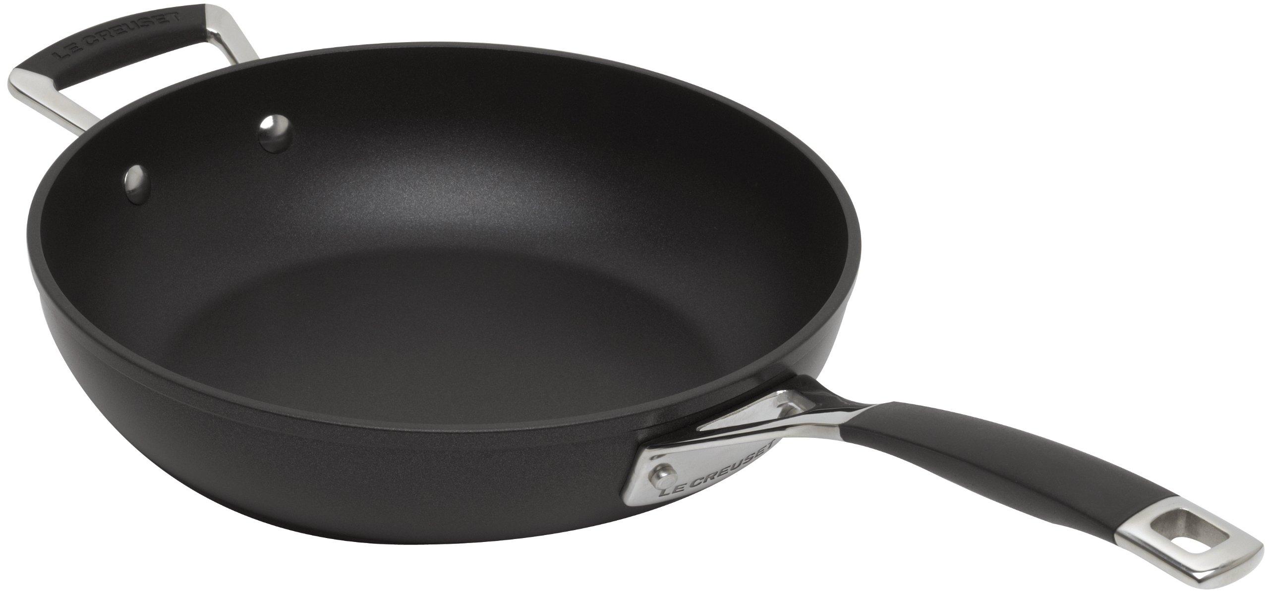 

Le Creuset TNS Deep Frying Pan, 28cm, Gas, Induction, and Oven Safe, with Silicone Handle [Official Product in Japan]