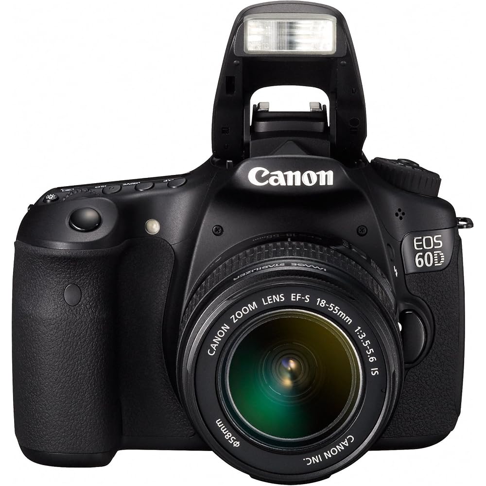 Canon EOS 60D Digital SLR Camera Lens Kit with EF-S18-55mm F3.5-5.6 IS Lens (EOS60D1855ISLK)