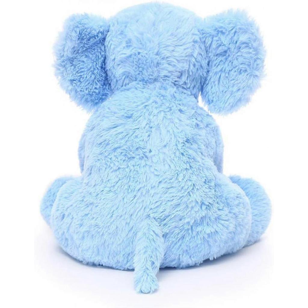 SSRGV Blue Elephant Stuffed Animal Soft Elephant Plush Toy for Girls Boys,17.7 Inches