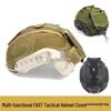 Fast Helmet Cover with Counterweight Battery Bag for SEAL Teams - Military and Outdoor Sports Use